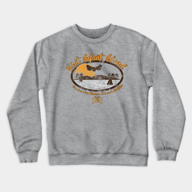 Island of Infant Tourist 2 Crewneck Sweatshirt by Awesome AG Designs